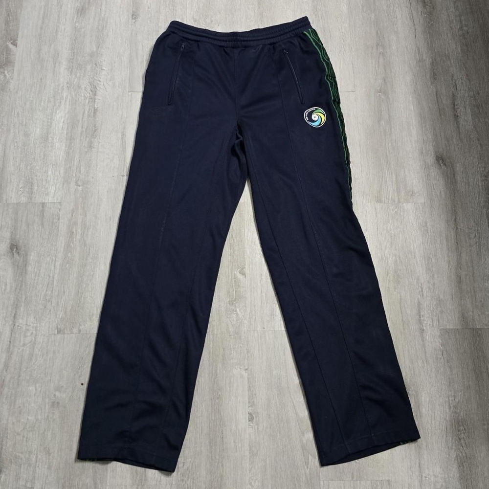 Umbro New York Cosmos Retro Looking Navy Sweatpants Soccer Futbol Size Large
